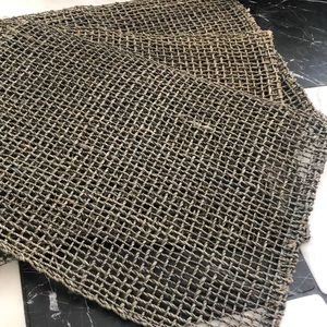 Woven Brown Table Linens